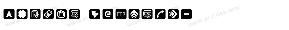 Symbol Regular字体转换